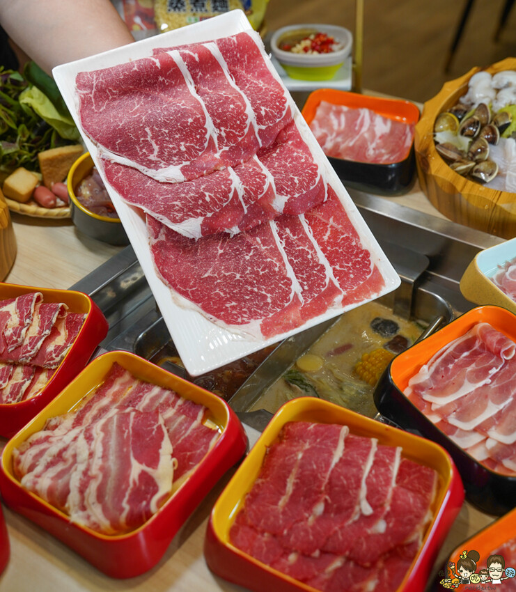台南首間 星野肉肉鍋 安平府前店 街邊店,和牛吃到飽、超過50種鍋物料無限放、超萌星野熊、升降鴛鴦鍋 - 跟著尼力吃喝玩樂&親子生活
