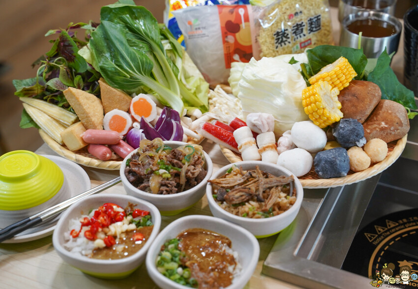 台南首間 星野肉肉鍋 安平府前店 街邊店,和牛吃到飽、超過50種鍋物料無限放、超萌星野熊、升降鴛鴦鍋 - 跟著尼力吃喝玩樂&親子生活