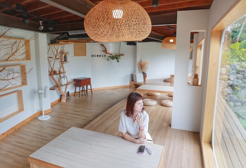 苗栗三灣山上村 Hill Cafe｜隱藏山林中的日式網美餐廳。