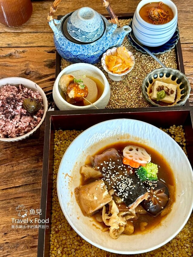 苗栗日系枯山水風格庭園,提供精緻料理與下午茶 ~ 山上村 Hill cafe - 魚兒 x 牽手明太子的「視」界旅行