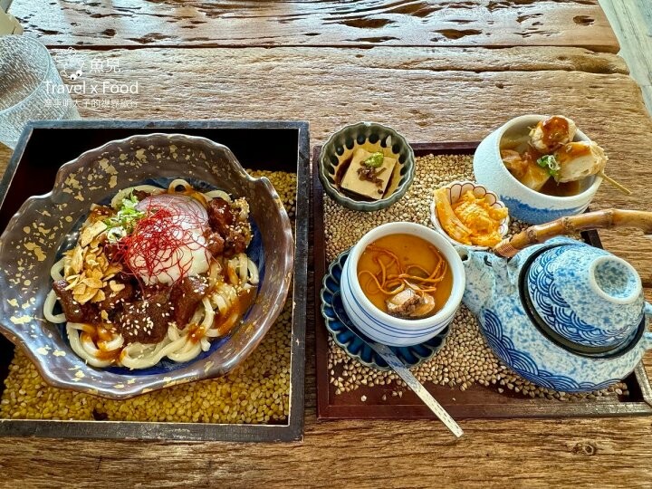 苗栗日系枯山水風格庭園,提供精緻料理與下午茶 ~ 山上村 Hill cafe - 魚兒 x 牽手明太子的「視」界旅行