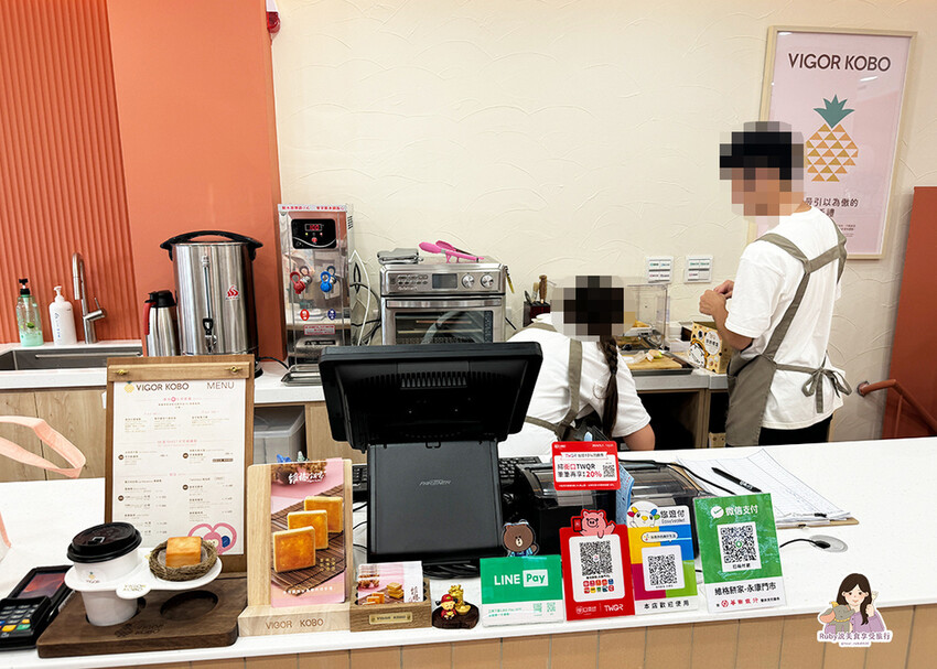 台北市大安區【伴手禮推薦】維格餅家-台北永康門市，全台首家大福銅鑼燒，料多實在又大顆，店內還有糕點免費體驗，觀光