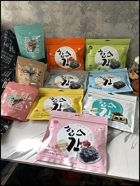 雋品HiBs韓式海苔多口味涮嘴推薦，A級紫菜打造酥脆。