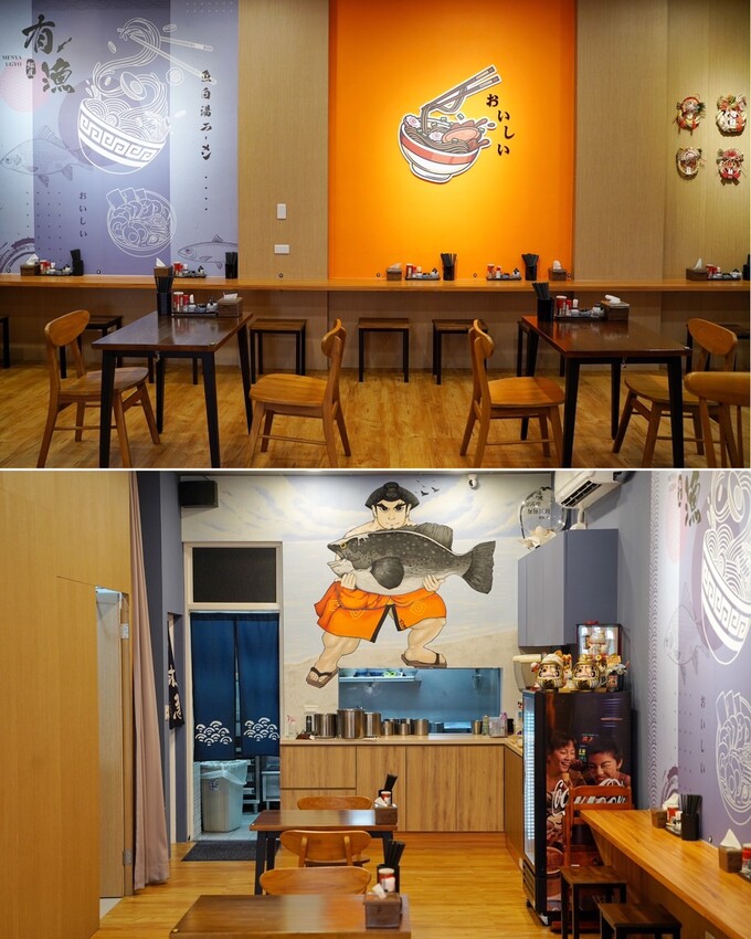 【麵屋有漁-頭份店】全台最強魚介系日式拉麵店插旗苗栗啦！首推原味石斑魚白湯拉麵，濃濃魚鮮味並帶有厚厚膠質感～超濃郁卡布奇諾蝦湯拉麵，蝦控絕對不要錯過！ - 阿華田的美食日記