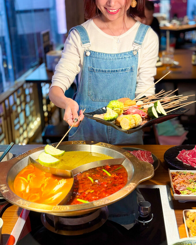 台北市萬華區西門火鍋推薦|ABV 串串啤酒館:重慶串串、自助涮料、精釀啤酒 - 安妮 Anny