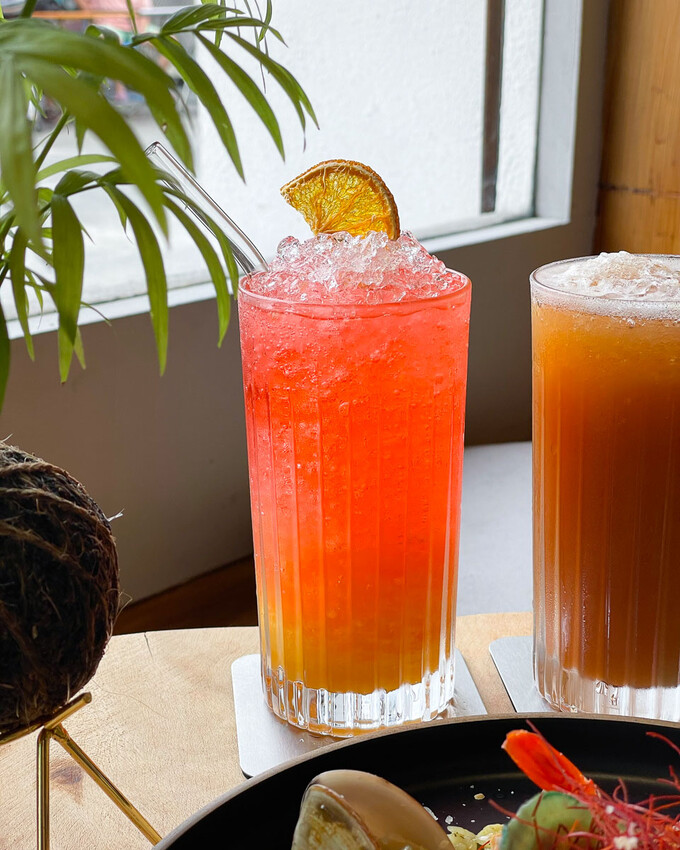 台東縣綠島鄉綠島超美早午餐！特色地瓜披薩、地瓜布蕾，沐嶋 - 安妮 Anny