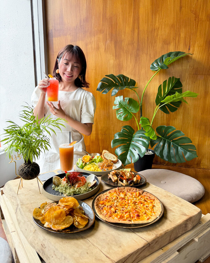 台東縣綠島鄉綠島超美早午餐！特色地瓜披薩、地瓜布蕾，沐嶋 - 安妮 Anny