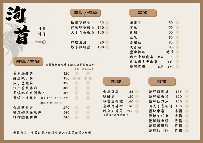 台中南區日式料理推薦！隱身巷弄的洵首日料，主廚手藝一絕，饕客最愛。