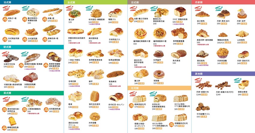 板橋江子翠捷運站麵包控瘋搶「麵包同話」TOP5人氣麵包一吃上癮。