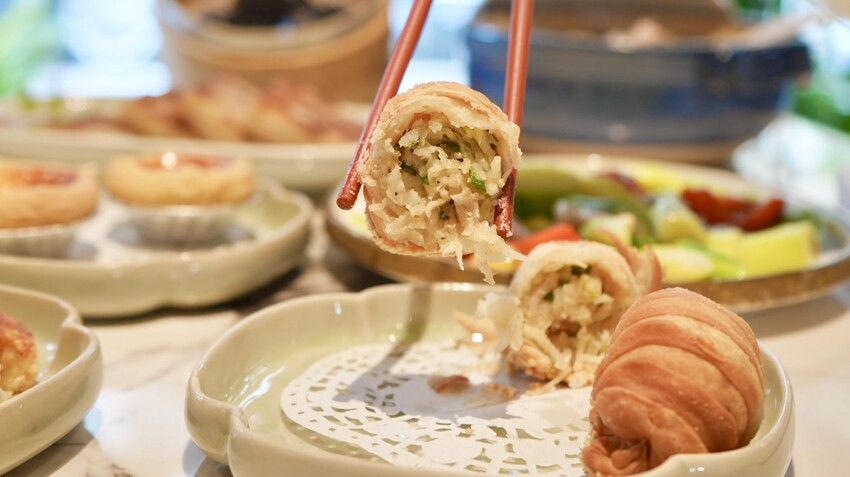 台北東區下午茶推薦！最時尚茶餐廳「點八粵」雙層港式點心只要298元。