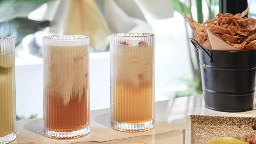 台北東區下午茶推薦！最時尚茶餐廳「點八粵」雙層港式點心只要298元。