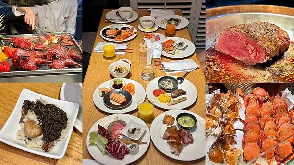 信義區吃到飽必吃！台北君悅酒店凱菲屋松露燉飯、爐烤牛排吃到飽。