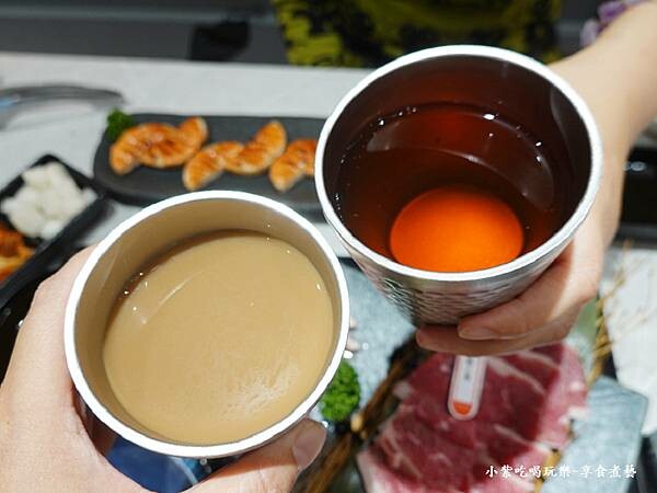 奶茶、無糖綠茶-肉民聚集所桃園店 (1).jpg