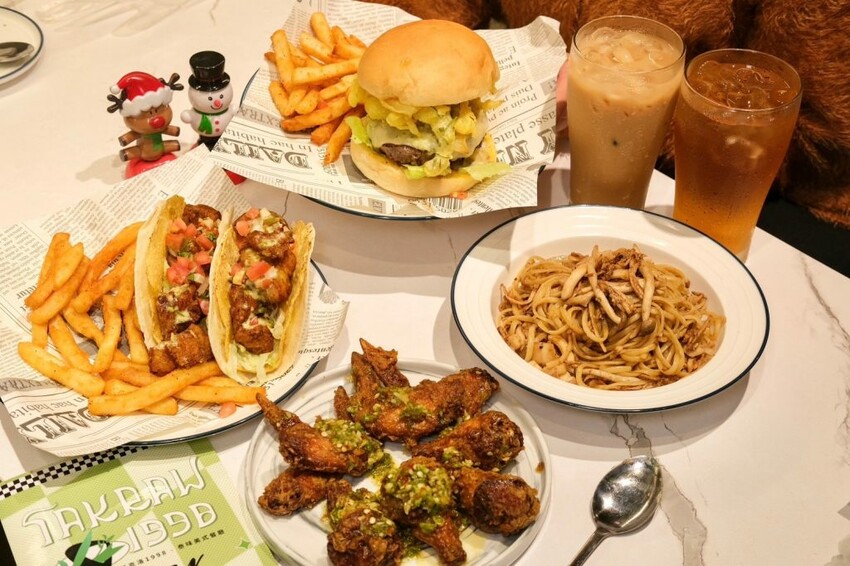 塔克洛1998-泰味美式餐廳｜板橋最強泰式口味漢堡，創意大份量一吃就會上癮!  - 肉依小姐吃什麼