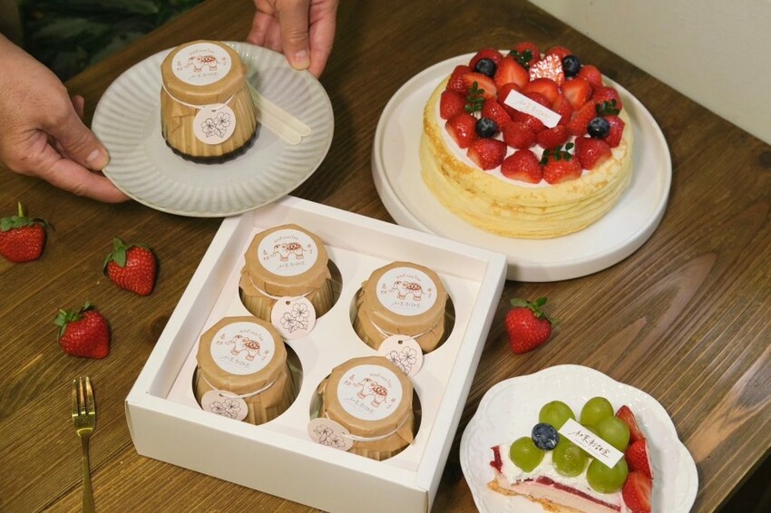 初茉制甜室|草莓控快衝~雲林人氣老宅甜點店草莓季登場,享受每一口的酸甜好滋味! - 肉依小姐吃什麼