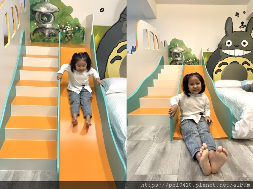 宜蘭溜滑梯親子民宿【月河彎民宿】 龍貓/寶可夢/帳蓬/城堡/ 宜蘭溜滑梯親子民宿【月河彎民宿】 龍貓/寶可夢/帳蓬/城堡/
