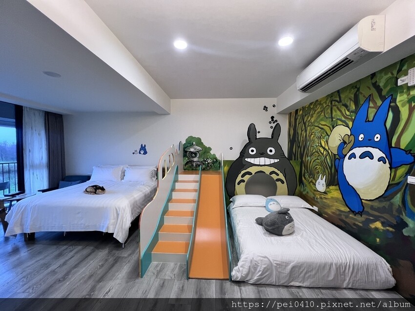 宜蘭溜滑梯親子民宿【月河彎民宿】 龍貓/寶可夢/帳蓬/城堡/ 宜蘭溜滑梯親子民宿【月河彎民宿】 龍貓/寶可夢/帳蓬/城堡/