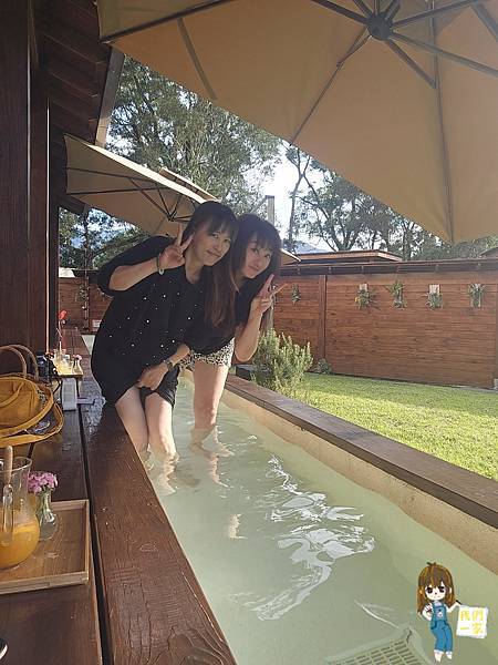 桃園羅浮 藏在山林裡的日式小京都:一場用足浴+玫瑰冰磚午後