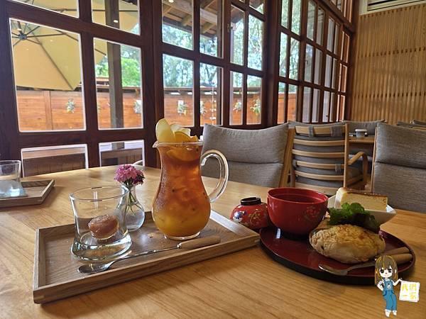 桃園羅浮 藏在山林裡的日式小京都:一場用足浴+玫瑰冰磚午後