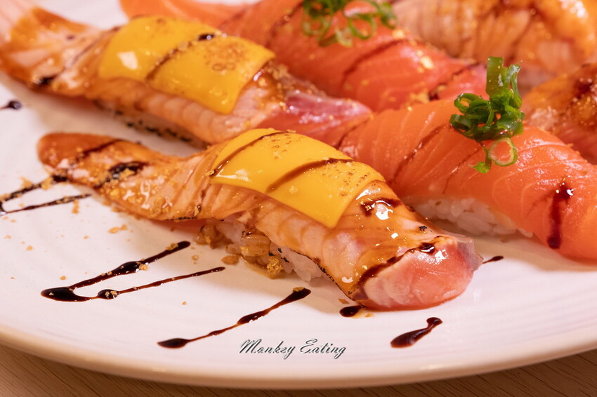 魚和米壽司北屯店│豐原人氣高CP值日本料理進軍大坑!厚切生魚片、奢華海鮮丼、浮誇握壽司都好吃。大坑美食推薦 - 貪吃猴的幻想