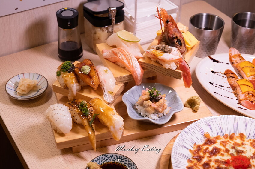 魚和米壽司北屯店│豐原人氣高CP值日本料理進軍大坑!厚切生魚片、奢華海鮮丼、浮誇握壽司都好吃。大坑美食推薦 - 貪吃猴的幻想