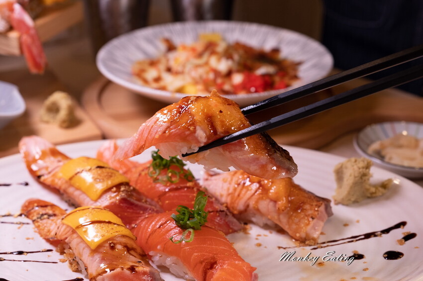 魚和米壽司北屯店│豐原人氣高CP值日本料理進軍大坑!厚切生魚片、奢華海鮮丼、浮誇握壽司都好吃。大坑美食推薦 - 貪吃猴的幻想