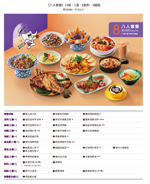 新竹縣竹北市這間可能是最好吃的泰式料理連鎖品牌!2cm厚切月亮蝦餅!黃咖哩軟殼蟹絕對讓你可以吃三碗白飯!-跟著踢小米吃喝玩樂趣