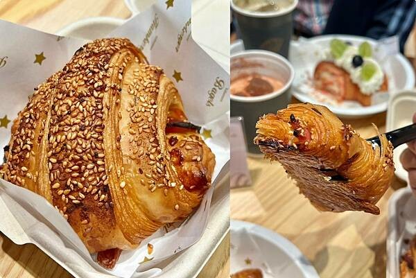 （台北下午茶）Snob café微風南山店～台北最強可頌開新