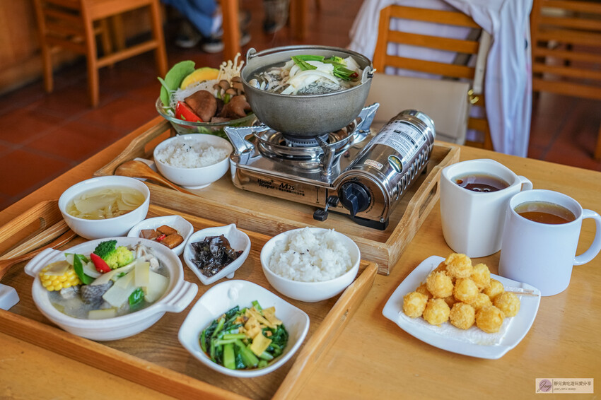 「竹青庭人文空間」隱藏客運裡的餐廳！全台最美竹編造型客運站 在地竹山特色料理。