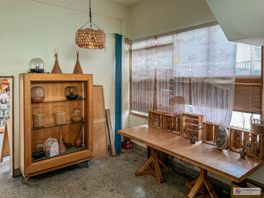 「竹青庭人文空間」隱藏客運裡的餐廳！全台最美竹編造型客運站 在地竹山特色料理。