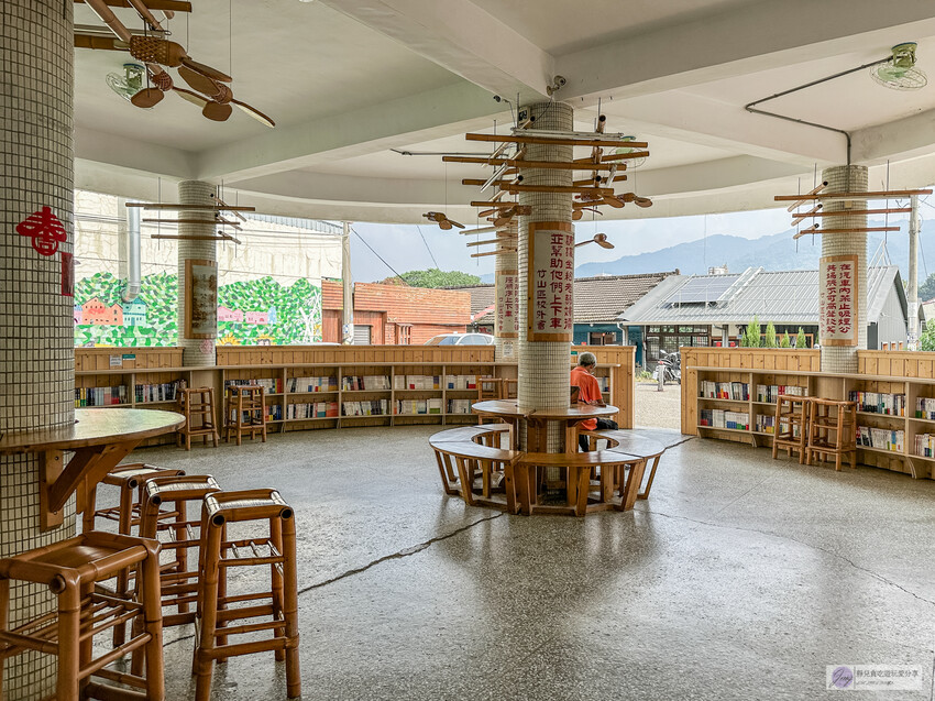 「竹青庭人文空間」隱藏客運裡的餐廳！全台最美竹編造型客運站 在地竹山特色料理。