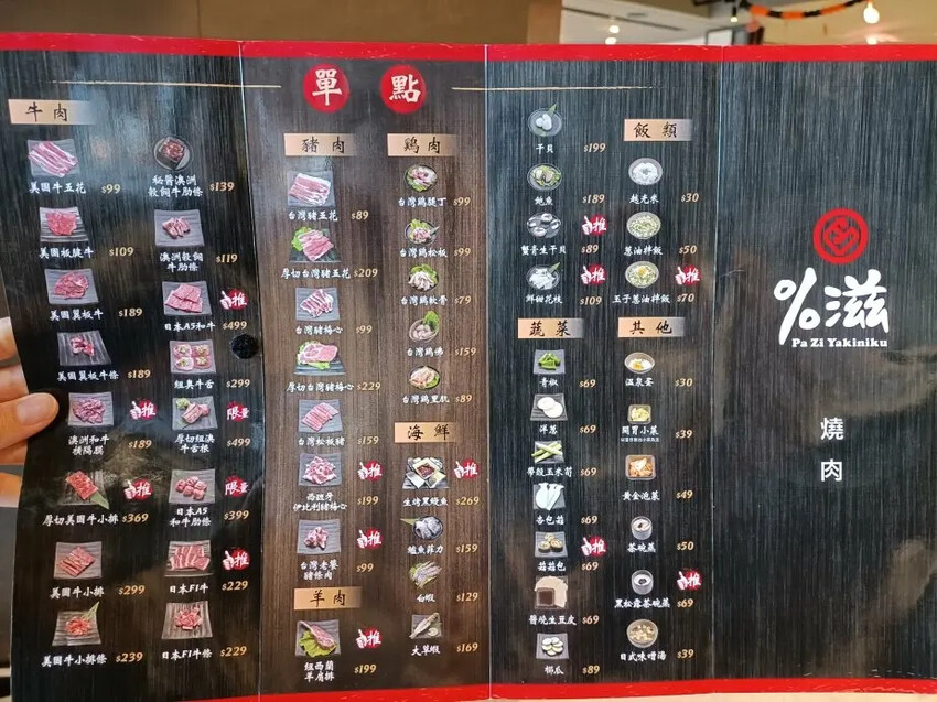 桃園燒肉推薦！「％滋燒肉」套餐選擇豐富，一人也能爽嗑燒肉。