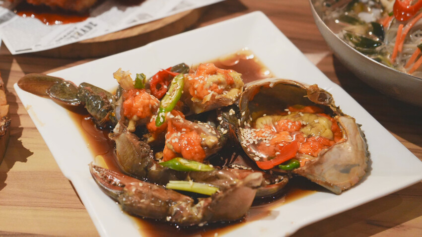 台北市大安區[台北美食] 聚聚韓式原塊烤肉｜隱藏在二樓的道地韓式料理！醬蟹、炸雞、煎餅一次滿足！