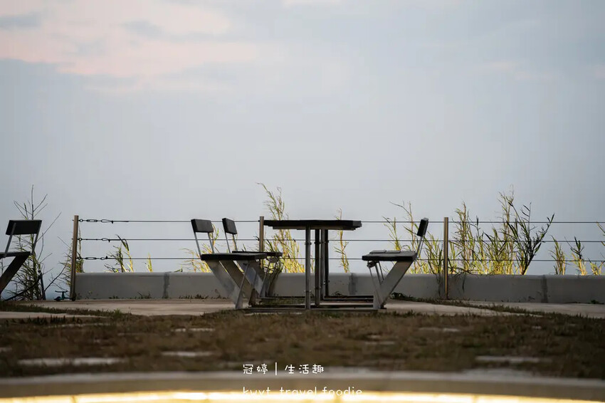 桃園龍潭夜景餐廳_見山景觀咖啡餐廳，低消100元坐擁美麗夕陽