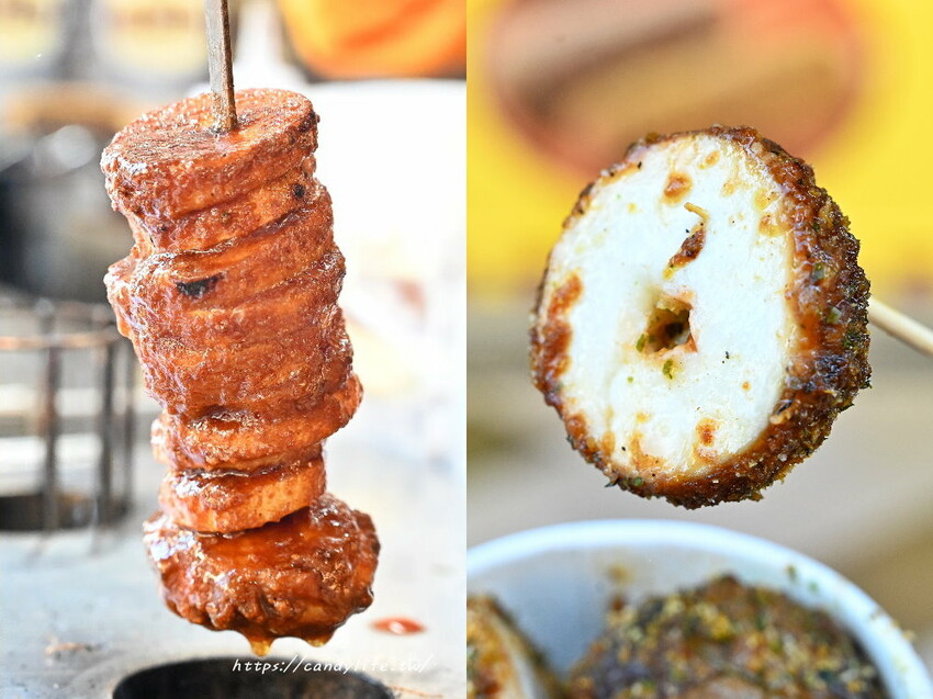 炳叔烤玉米｜台中必吃烤玉米推薦！六種口味任你選，在一中商圈也吃得到人氣烤玉米 - 糖糖's 享食生活