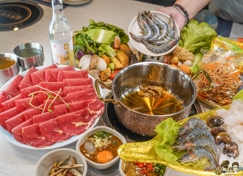 飄香超過一甲子 汕頭泉成沙茶潮鍋 高雄鐵道園區店,高雄人熟悉的汕頭扁魚鍋、澄清路美食、鄰近文山特區鍋物推薦 - 跟著尼力吃喝玩樂&親子生活