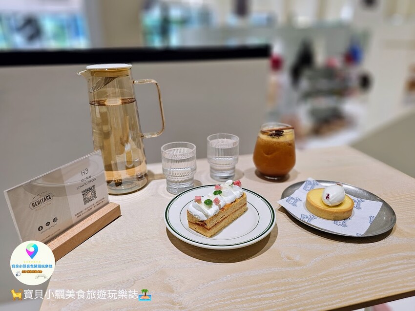 台中甜點控必訪！Heritage Bakery & Cafe人氣甜點 購物一次滿足。