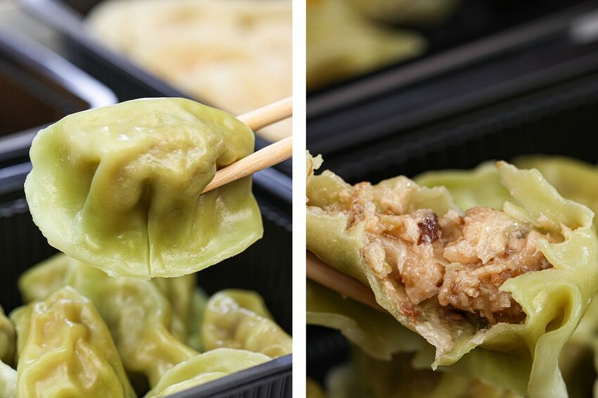 超低調！內行人吃這家～招牌必點剝皮辣椒水餃和蝦多鮮肉水餃，還有皮蛋香菇肉燥麵和隱藏版蔥抓餅也好吃，社頭丸餃子店