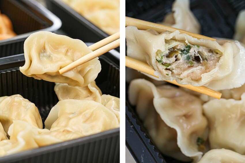 超低調！內行人吃這家～招牌必點剝皮辣椒水餃和蝦多鮮肉水餃，還有皮蛋香菇肉燥麵和隱藏版蔥抓餅也好吃，社頭丸餃子店