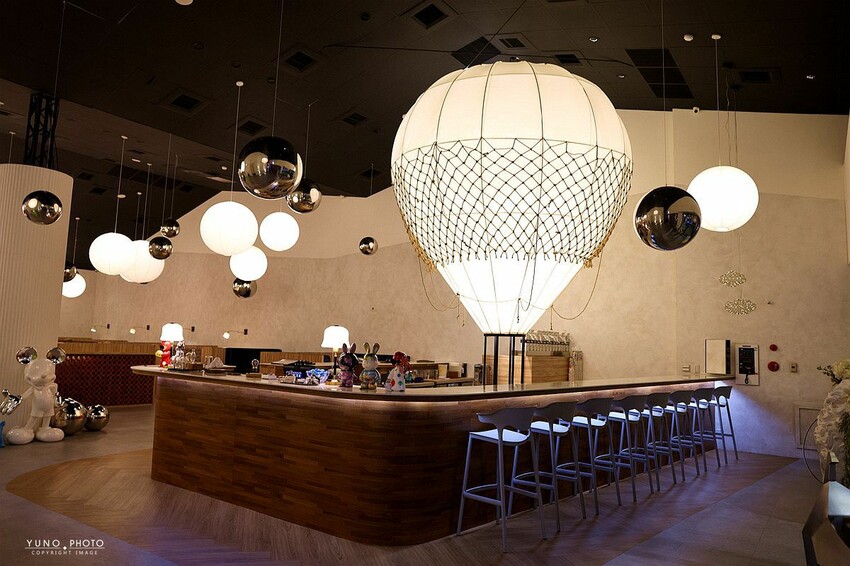 滋滋作響韓式烤肉，台中吃到飽推薦超澎湃，夢幻熱氣球韓式烤肉。