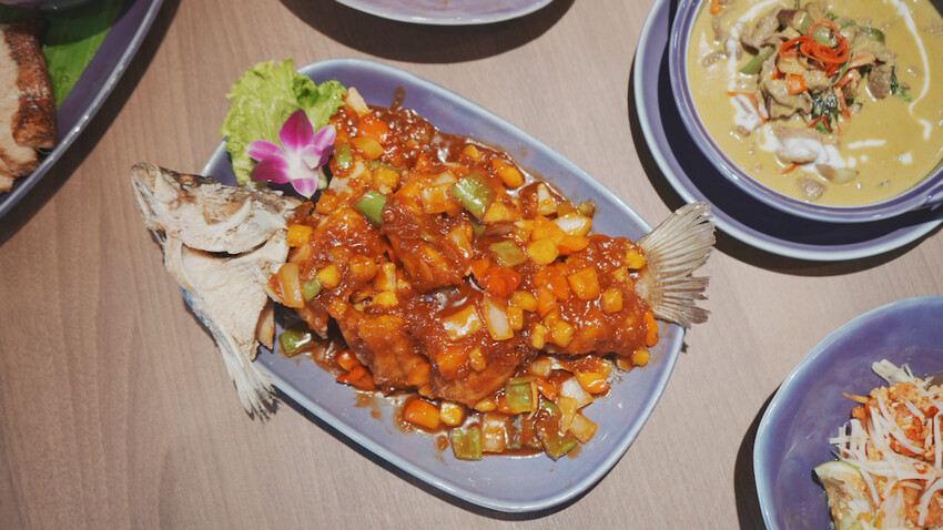 新北市林口區[林口美食] NARA THAI CUISINE林口三井店｜林口三井OUTLET二館開幕囉！米其林推薦必吃泰式料理！