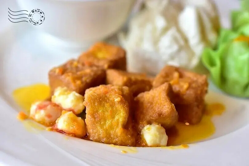 薆悅酒店:雞蛋豆腐