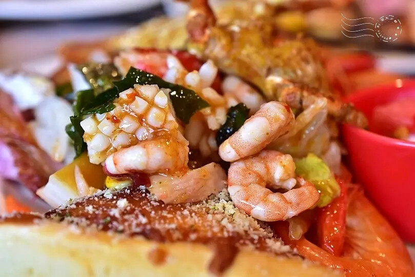 薆悅酒店:泰式海鮮沙拉