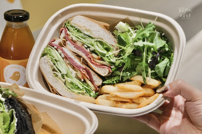 台中西區｜勤美綠園道新開幕！自由搭配可頌輕食餐盒｜SOMI 