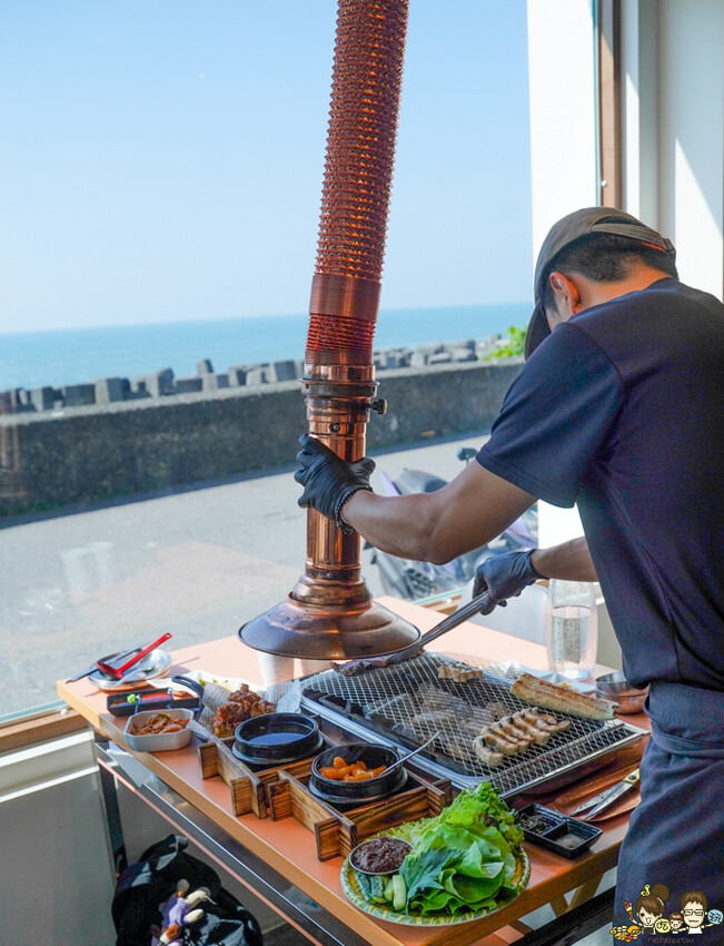 南下最美韓式鰻鰻烤，享受釜山般百萬海景享用炭火直烤鰻魚.韓式燒肉 X 直火碳烤鰻魚 - 跟著尼力吃喝玩樂＆親子生活