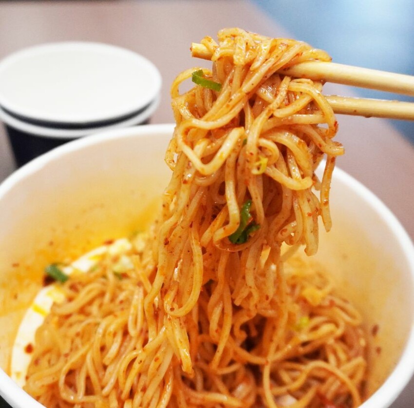 台北南港美食|湯心麵屋|上班族外帶美食精選,來一碗湯拌麵暖身又暖胃 – 袁彬的美食旅遊筆記