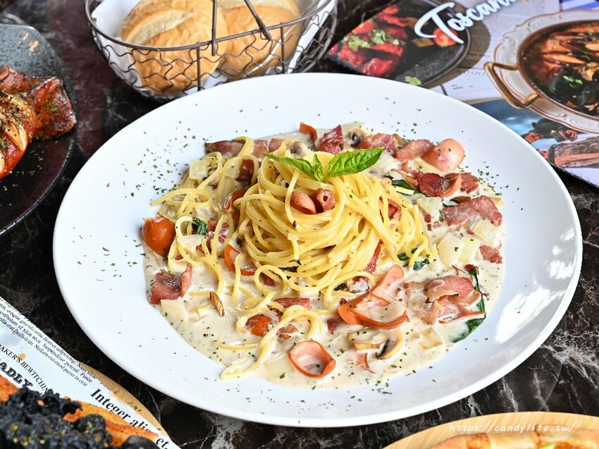 托斯卡尼尼|桃園絕美義大利庭園餐廳進軍台中!超美歐式城堡建築,台中新開幕友善親子餐廳,免費停車 - 糖糖's 享食生活