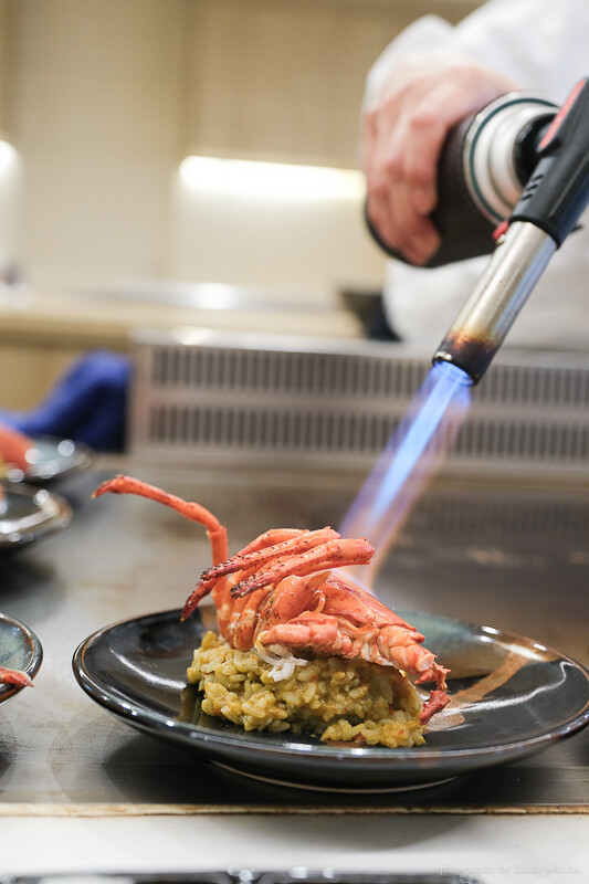 明水然·樂台南中山店，Google 評論4.8高分，台南新開頂級無菜單鐵板燒，高C/P值！