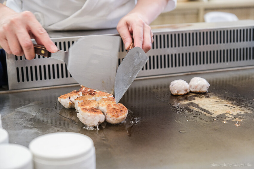 明水然·樂台南中山店，Google 評論4.8高分，台南新開頂級無菜單鐵板燒，高C/P值！