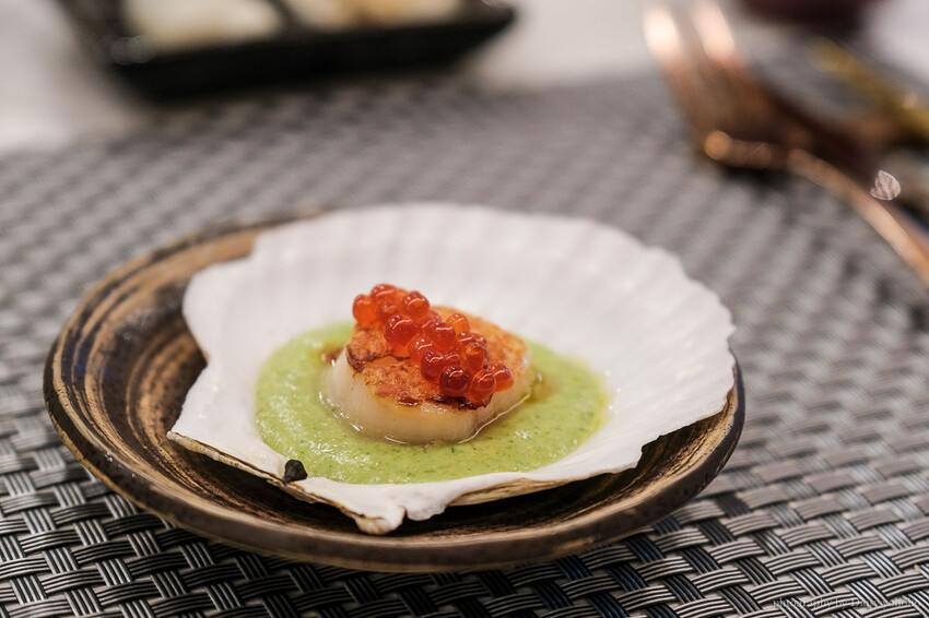 明水然·樂台南中山店，Google 評論4.8高分，台南新開頂級無菜單鐵板燒，高C/P值！